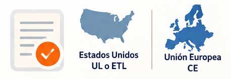 diferentes tipos de certificaciones a nivel mundial
