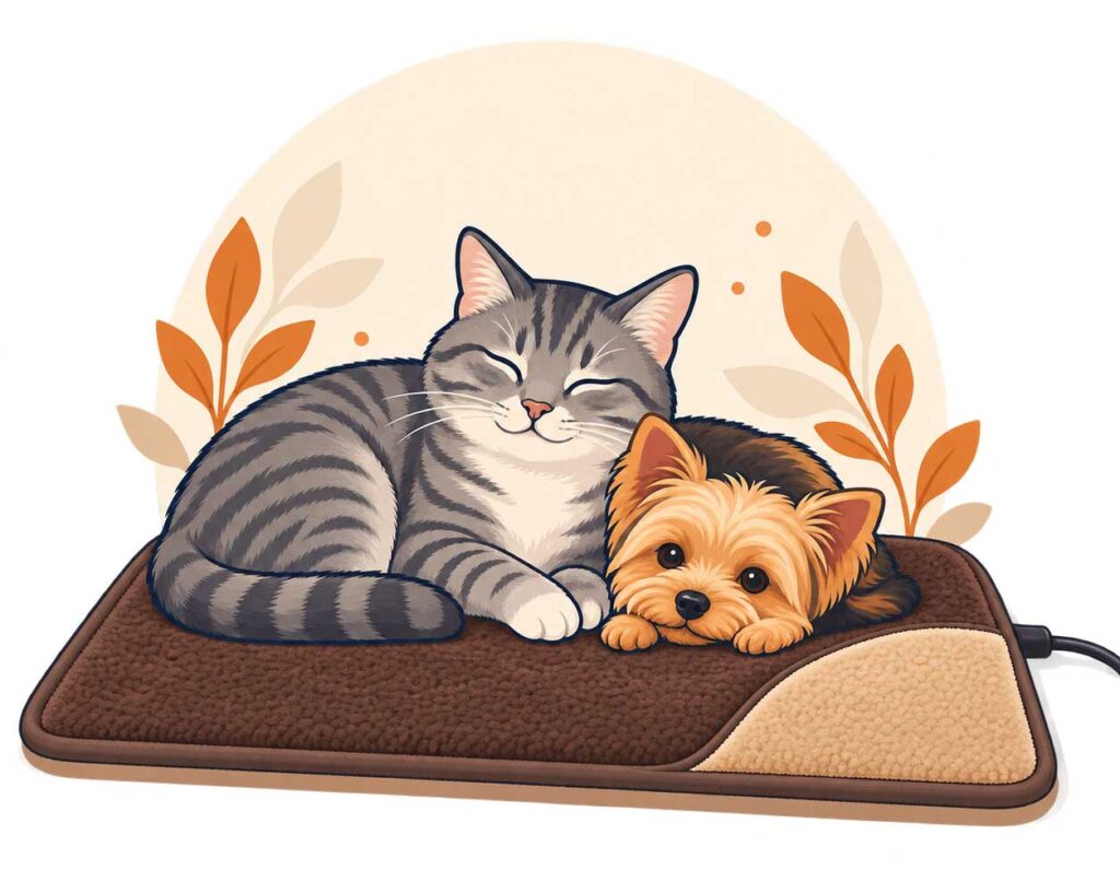 almohadilla térmica K&H Thermo-Kitty Mat para gatos y perros pequeños