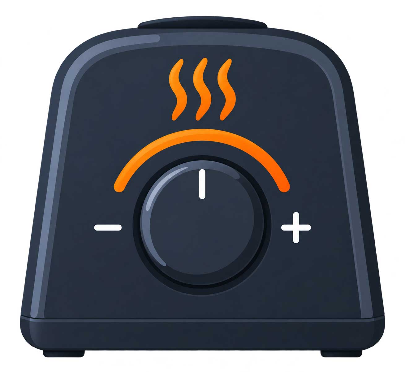Control de temperatura ajustable de un calentador portátil