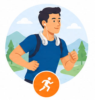 Personas que realizan actividades deportivas