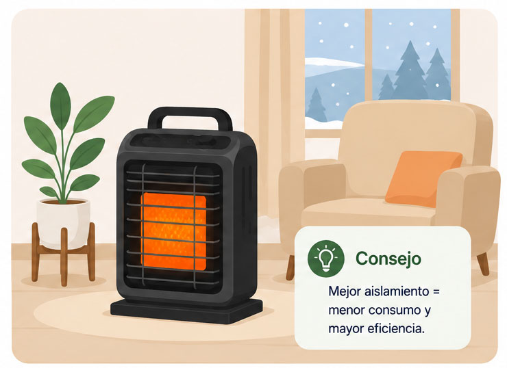 Cálculo consumo potencia