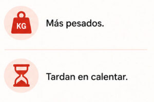 Desventajas de los calentadore de aceite