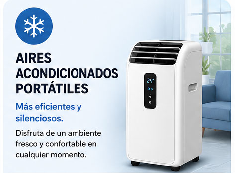 Aires acondicionados portátiles