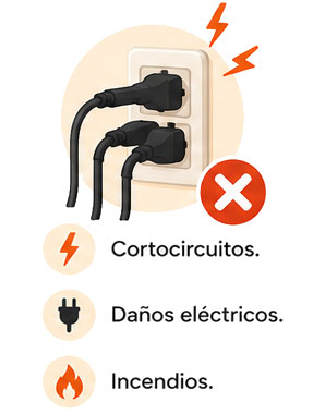 Compartir el mismo enchufe