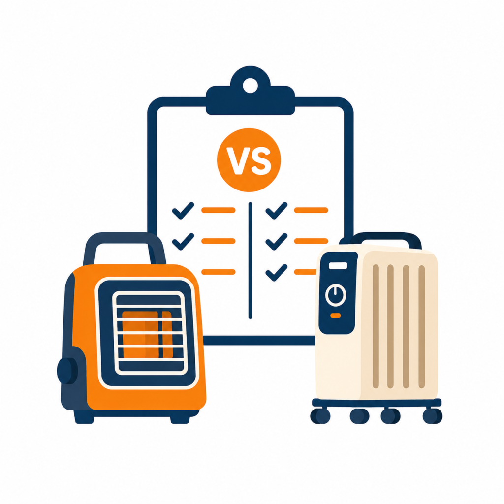 Comparativa de los mejores calentadores portátiles multiusos