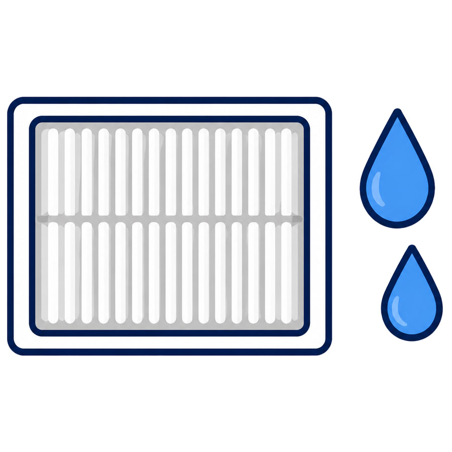 Filtro lavable