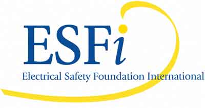 Logotipo de ESFI, Electrical Safety Foundation International