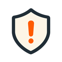 Escudo con signo de exclamación que indica precauciones especiales al usar calentadores corporales.